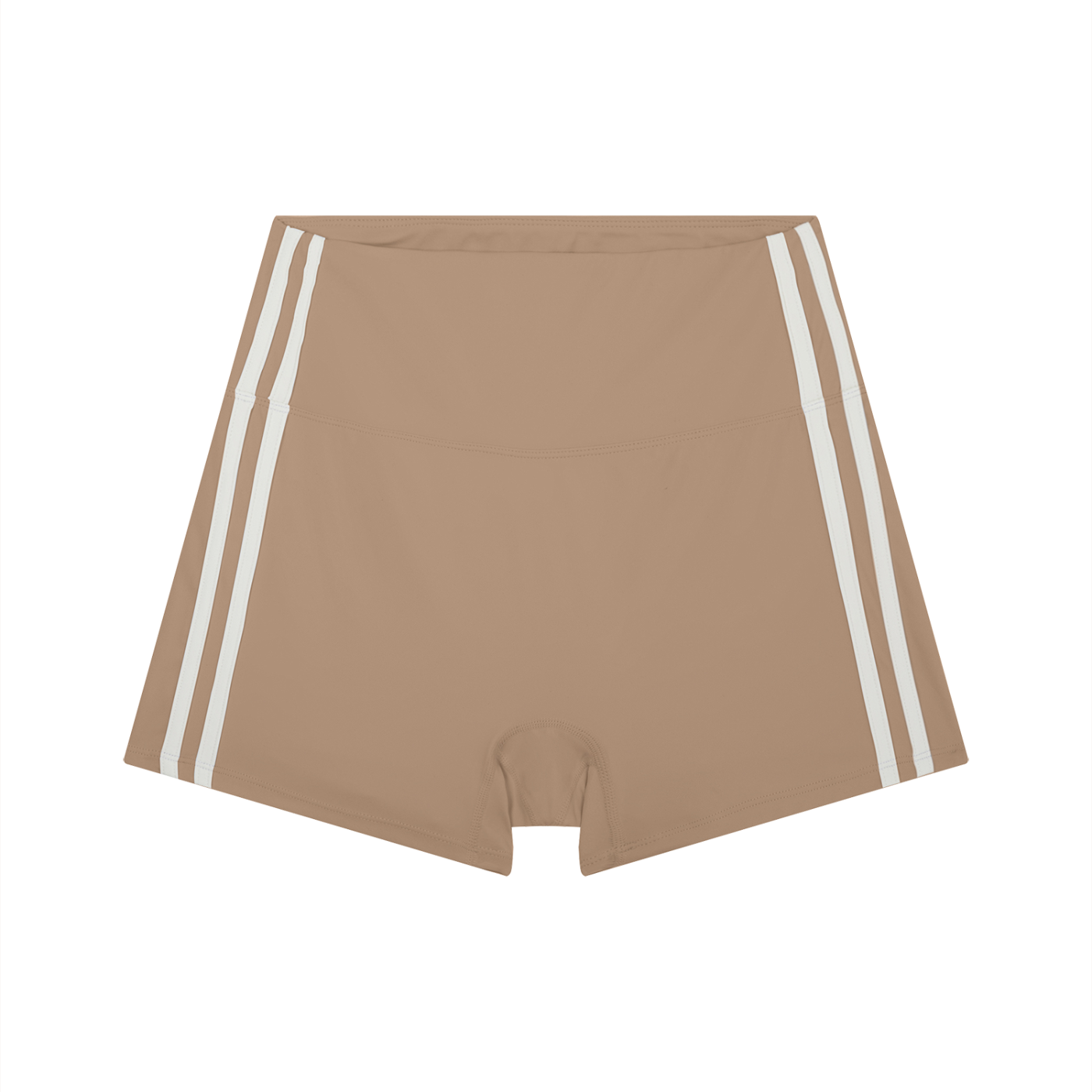 Sweet Route Women’s High-Waist Color Block Yoga Shorts