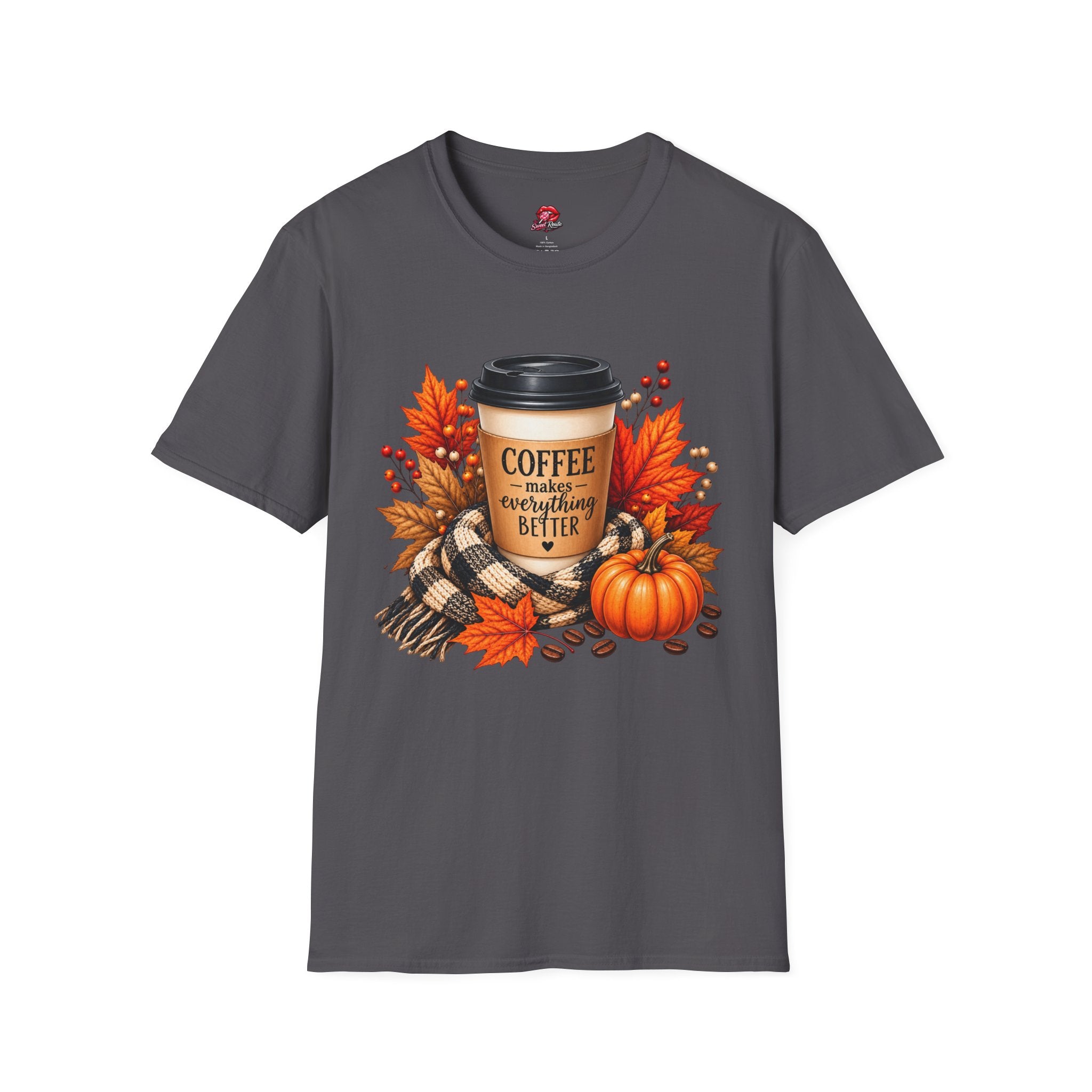 Coffee Makes Everything Better Fall T-Shirt