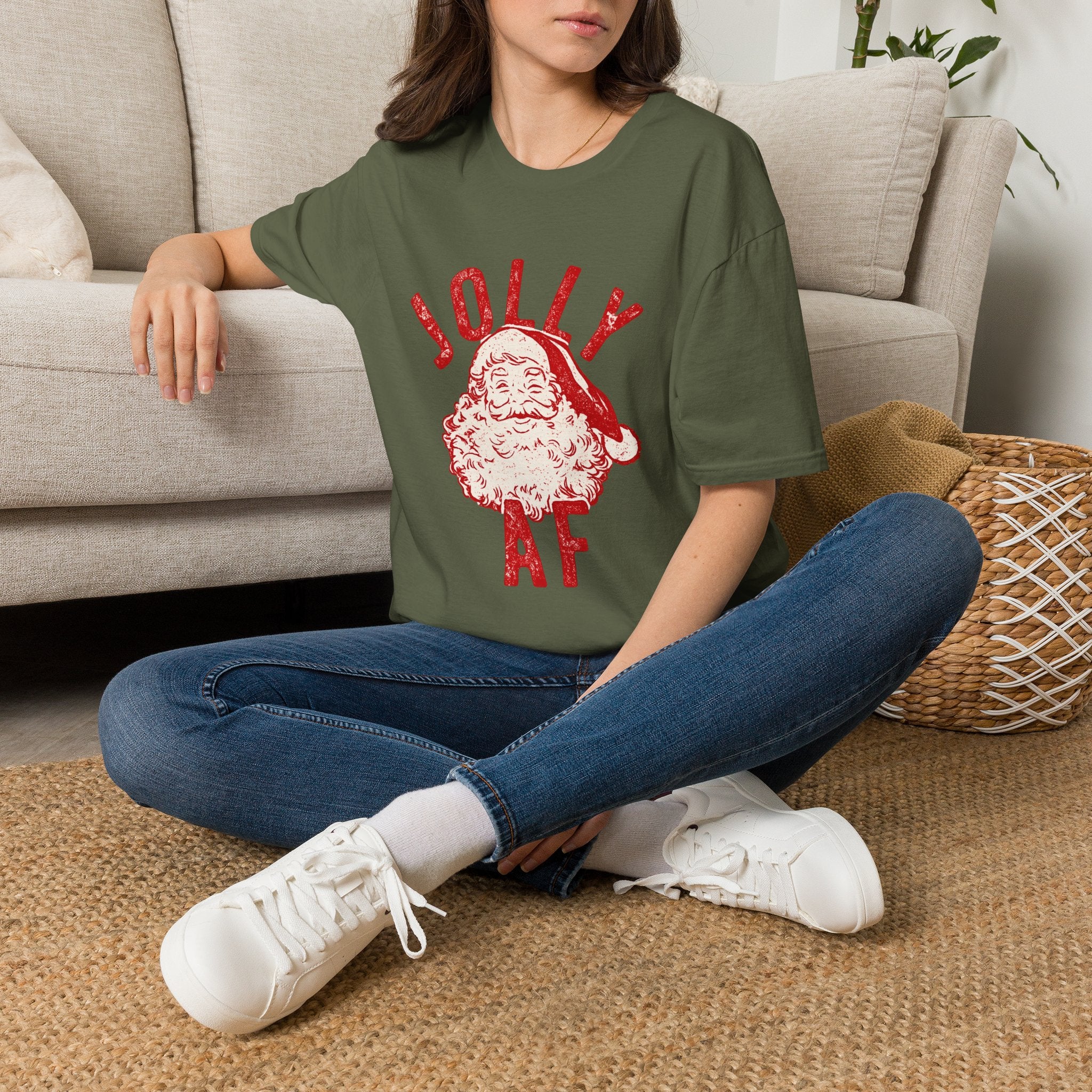 Jolly AF Santa T-Shirt