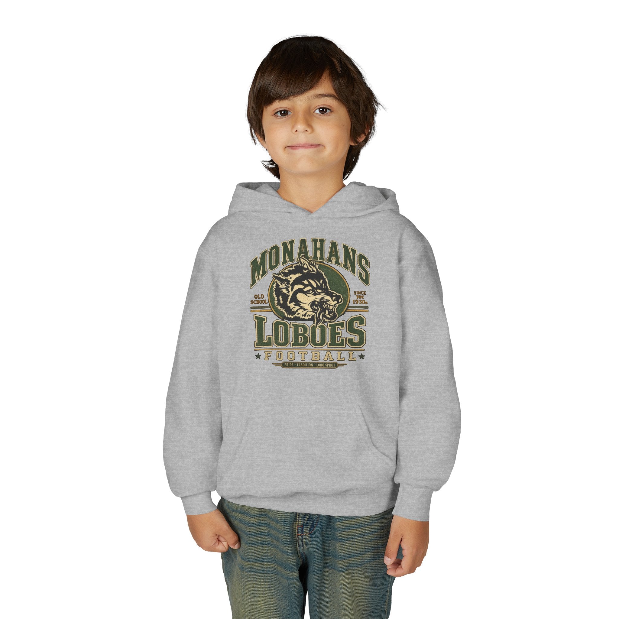 Retro Loboes Youth Hoodie
