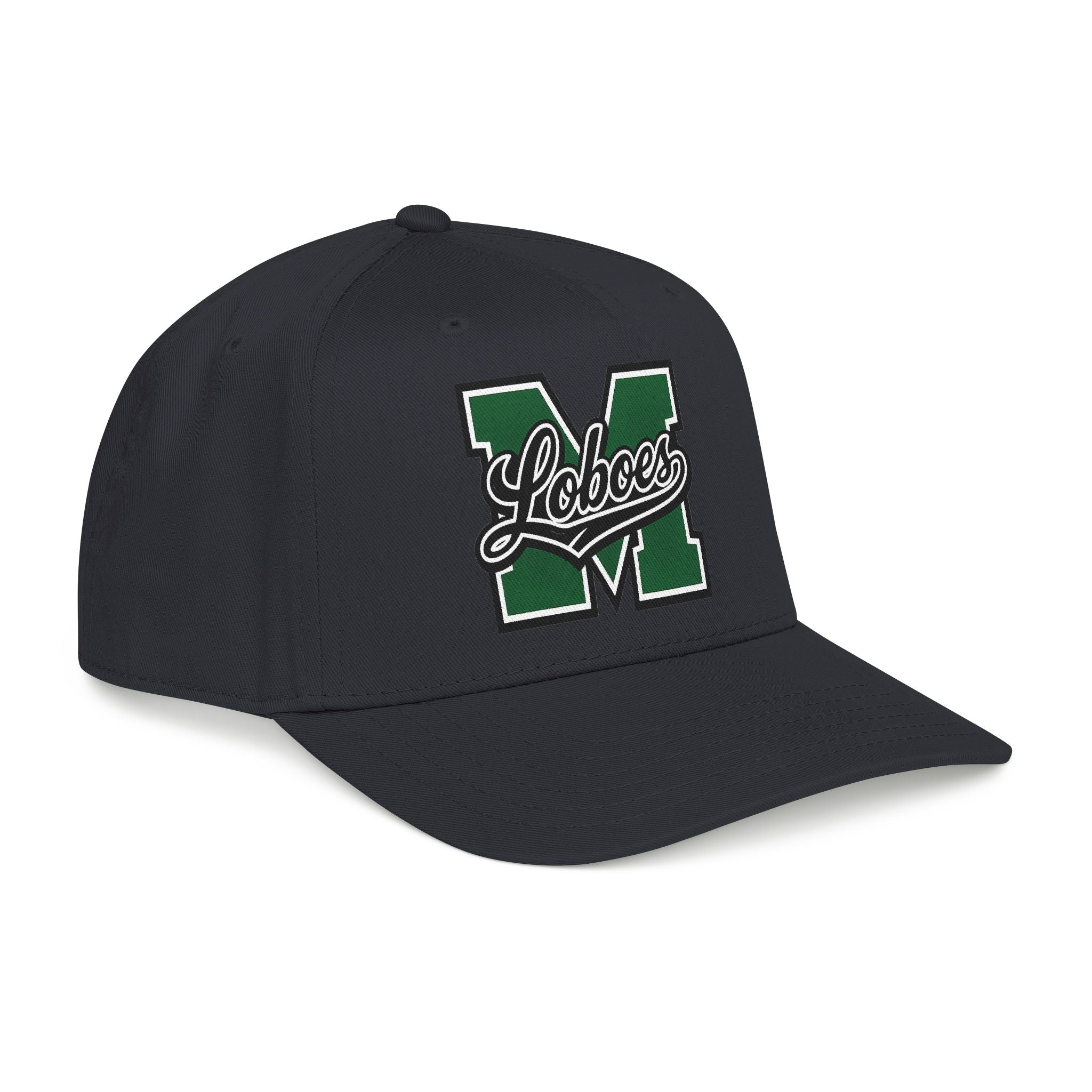 Green Varsity M Loboes Hat