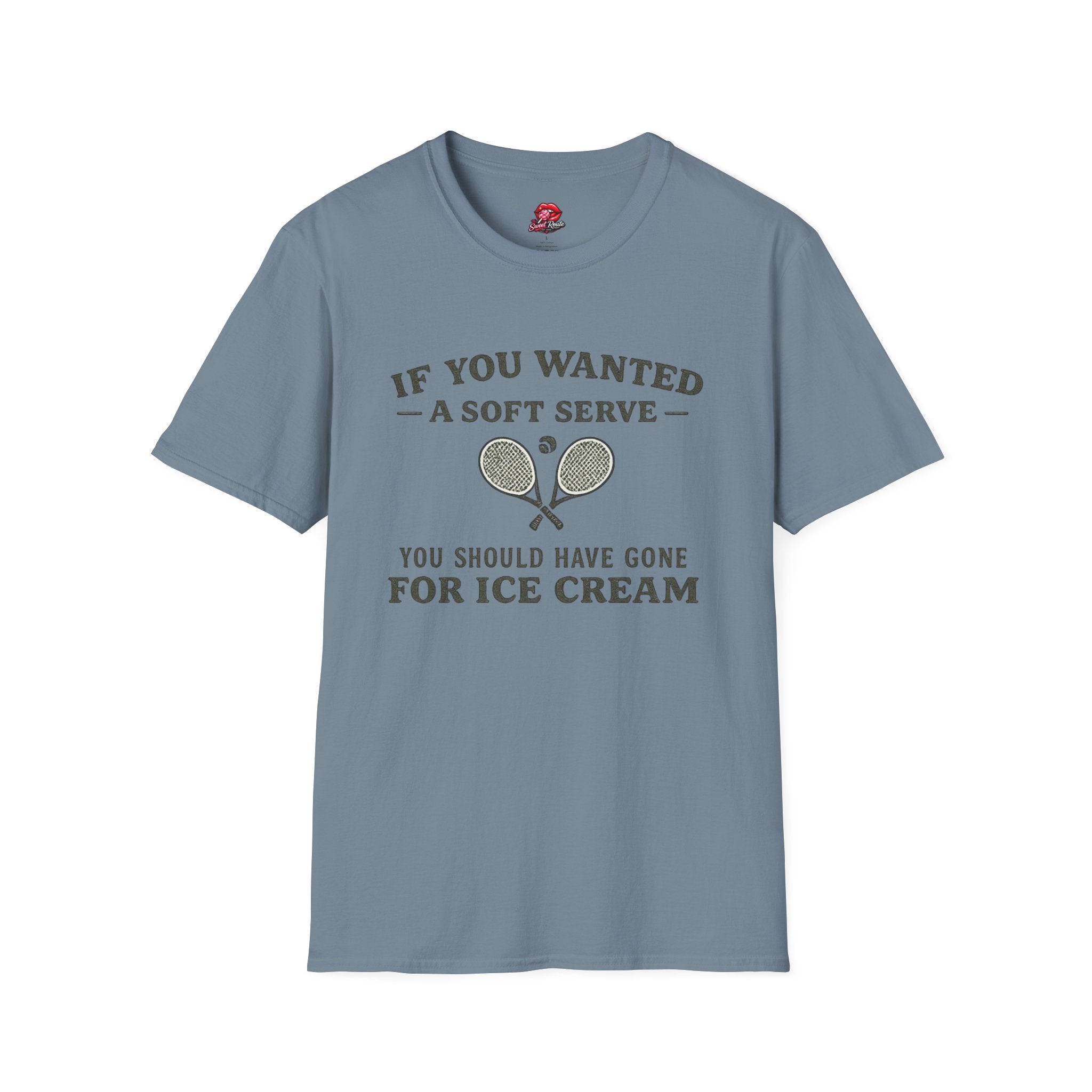 If You Wanted a Soft Serve Tennis TShirt