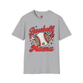 Retro Leopard Stitch Baseball Tee