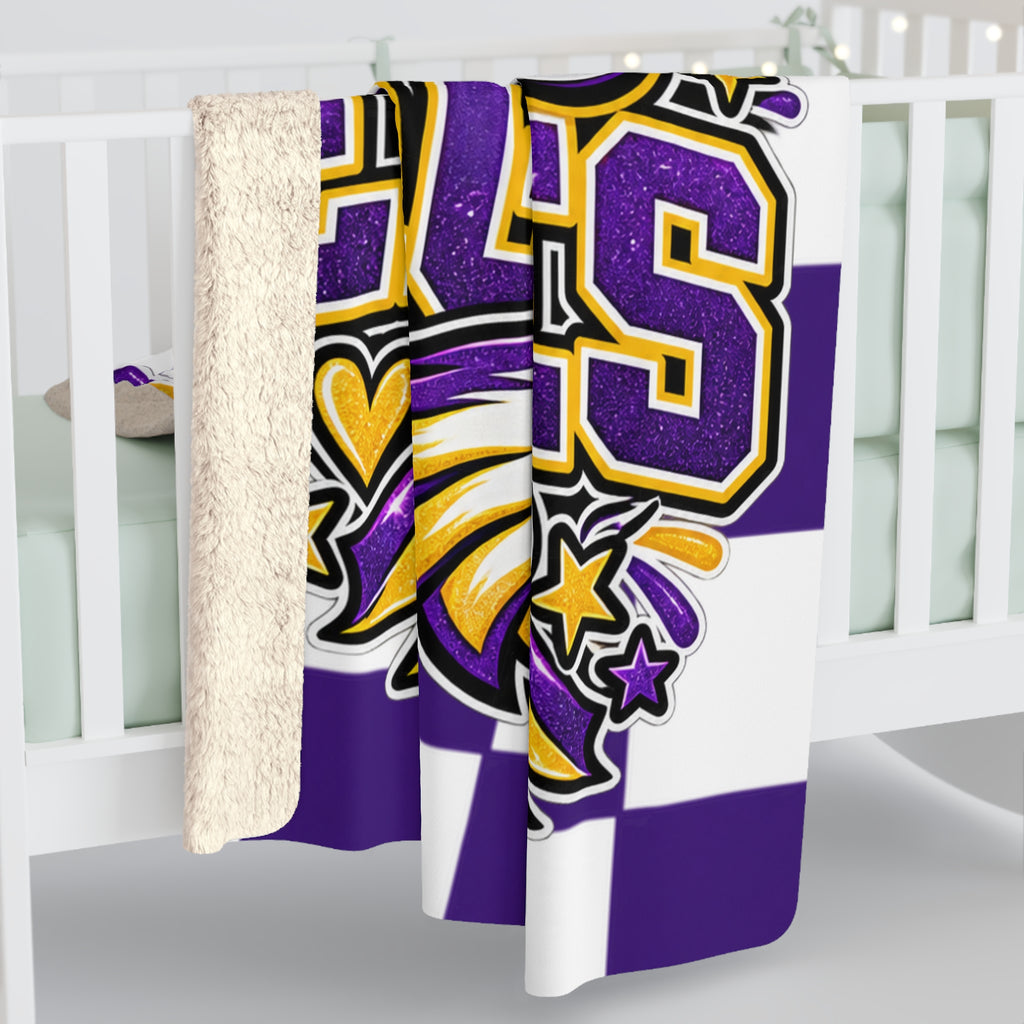 Pecos Eagles Sherpa Fleece Blanket