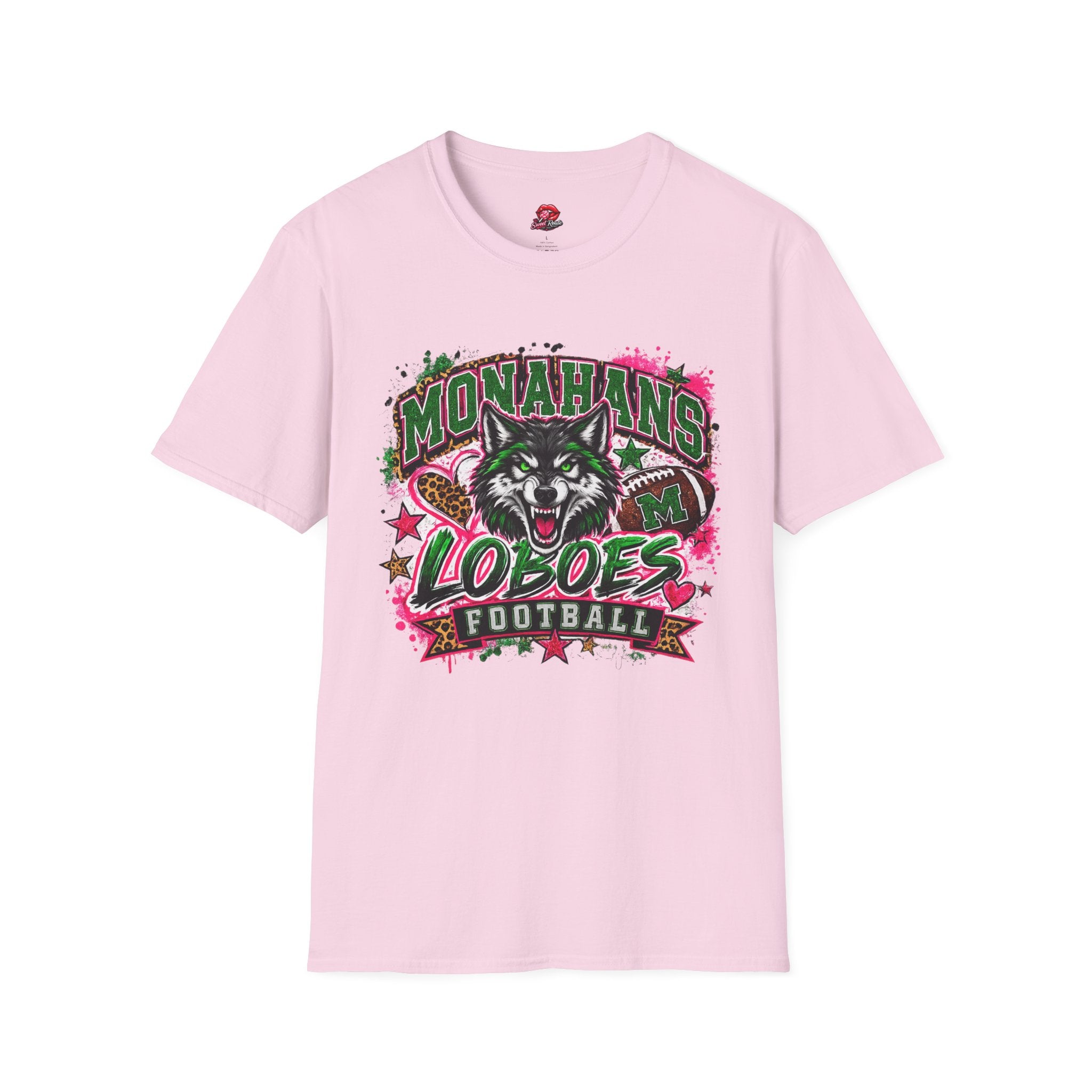 Monahans Loboes Football T‑Shirt