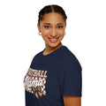 Football Mama T-Shirt | Vintage Brown Checkered Football Mom Tee | Game Day Shirt