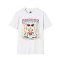 Summerween Ghost Shirt | Cute Retro Ghost with Sunglasses T-Shirt | Beach Halloween Graphic Tee | Spooky Summer Vacation Shirt