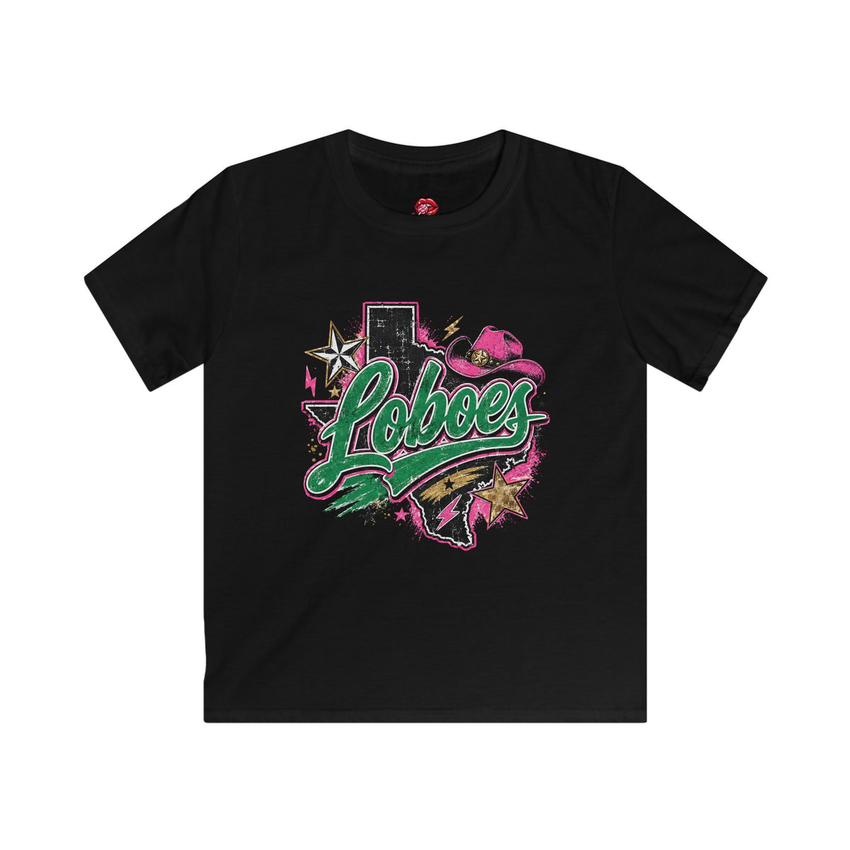 Loboes Texas Logo Kids Tee
