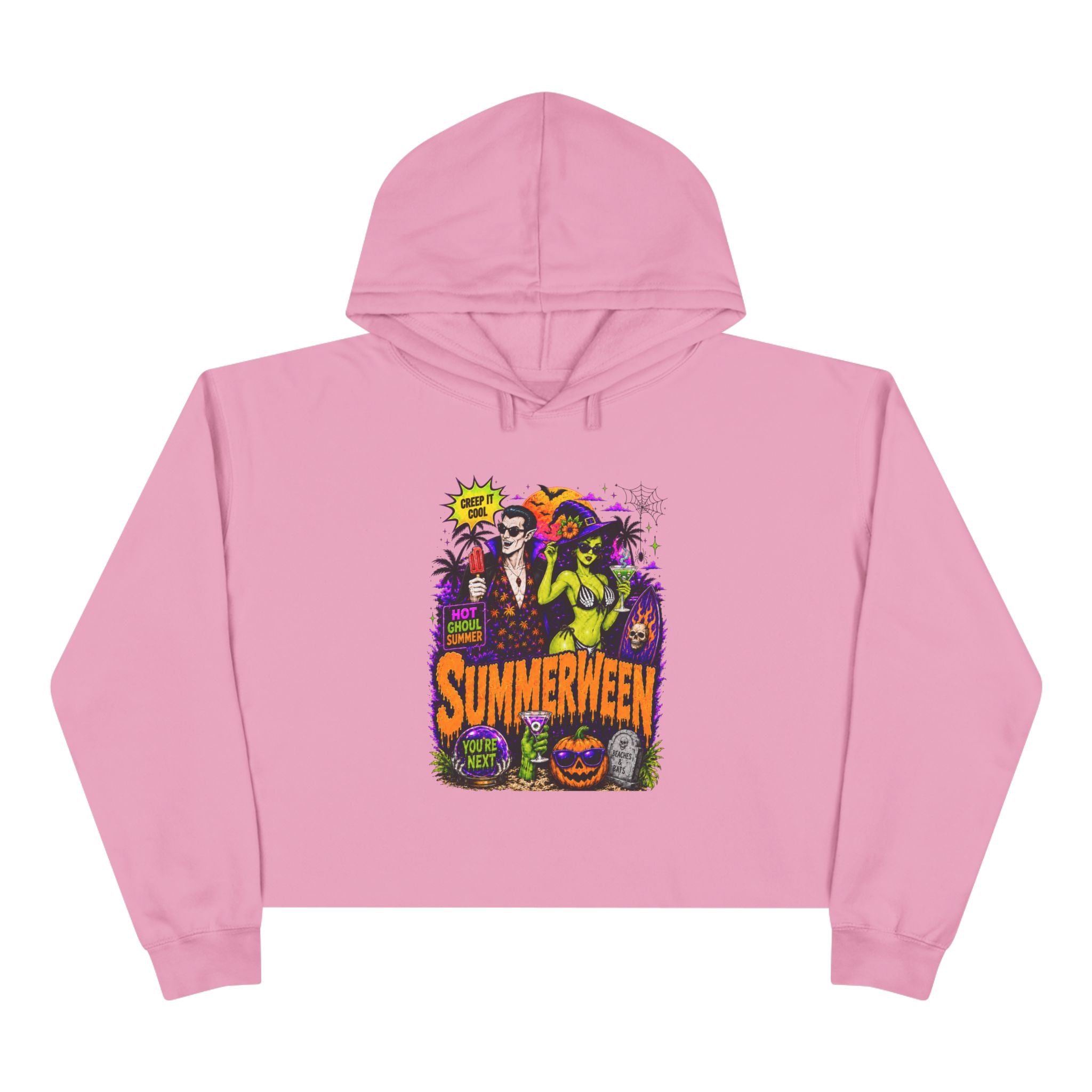 Summerween Crop Hoodie