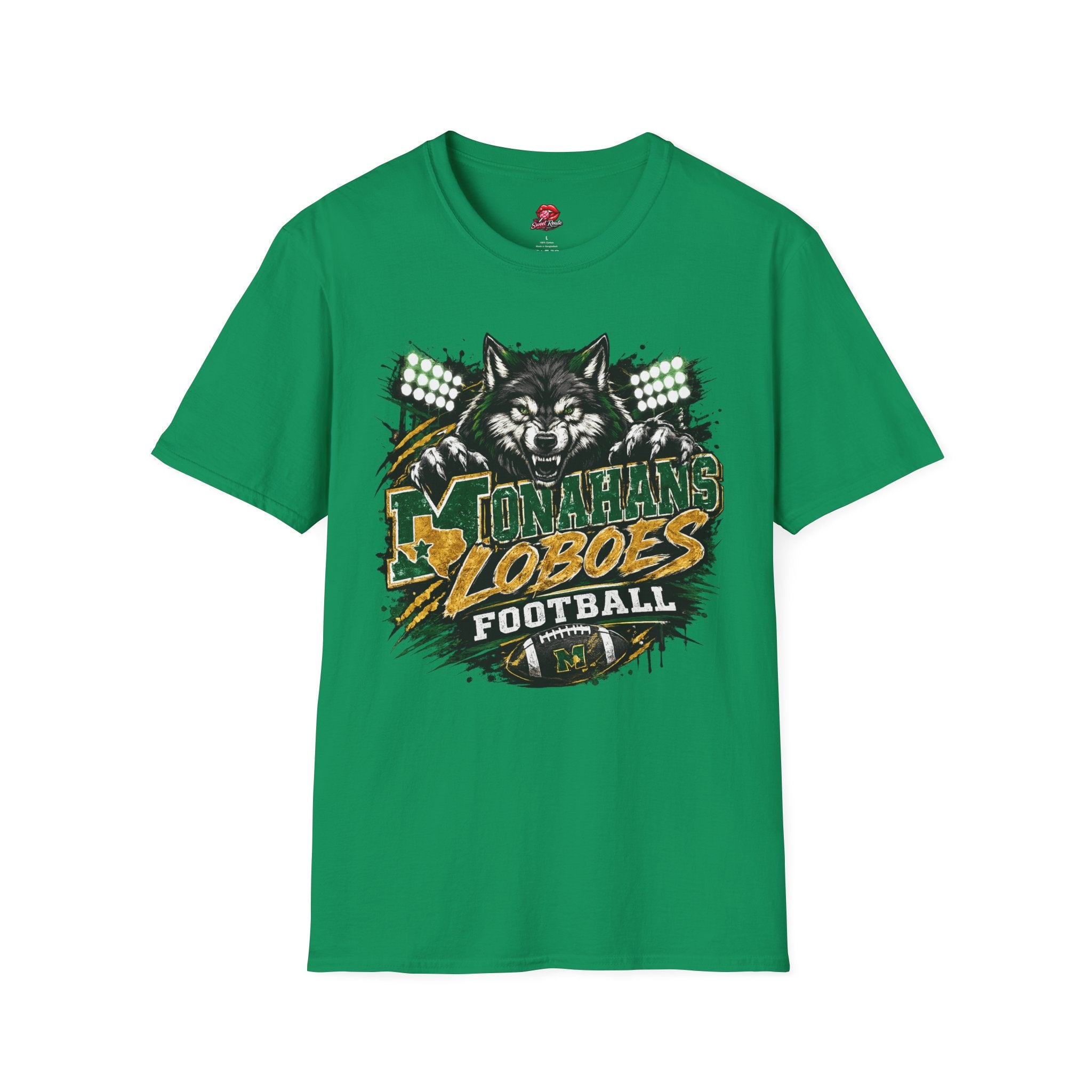 Monahans Loboes Football T-Shirt