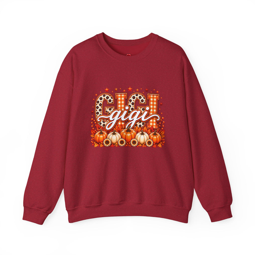 Gigi Fall Pumpkin Crewneck Sweatshirt