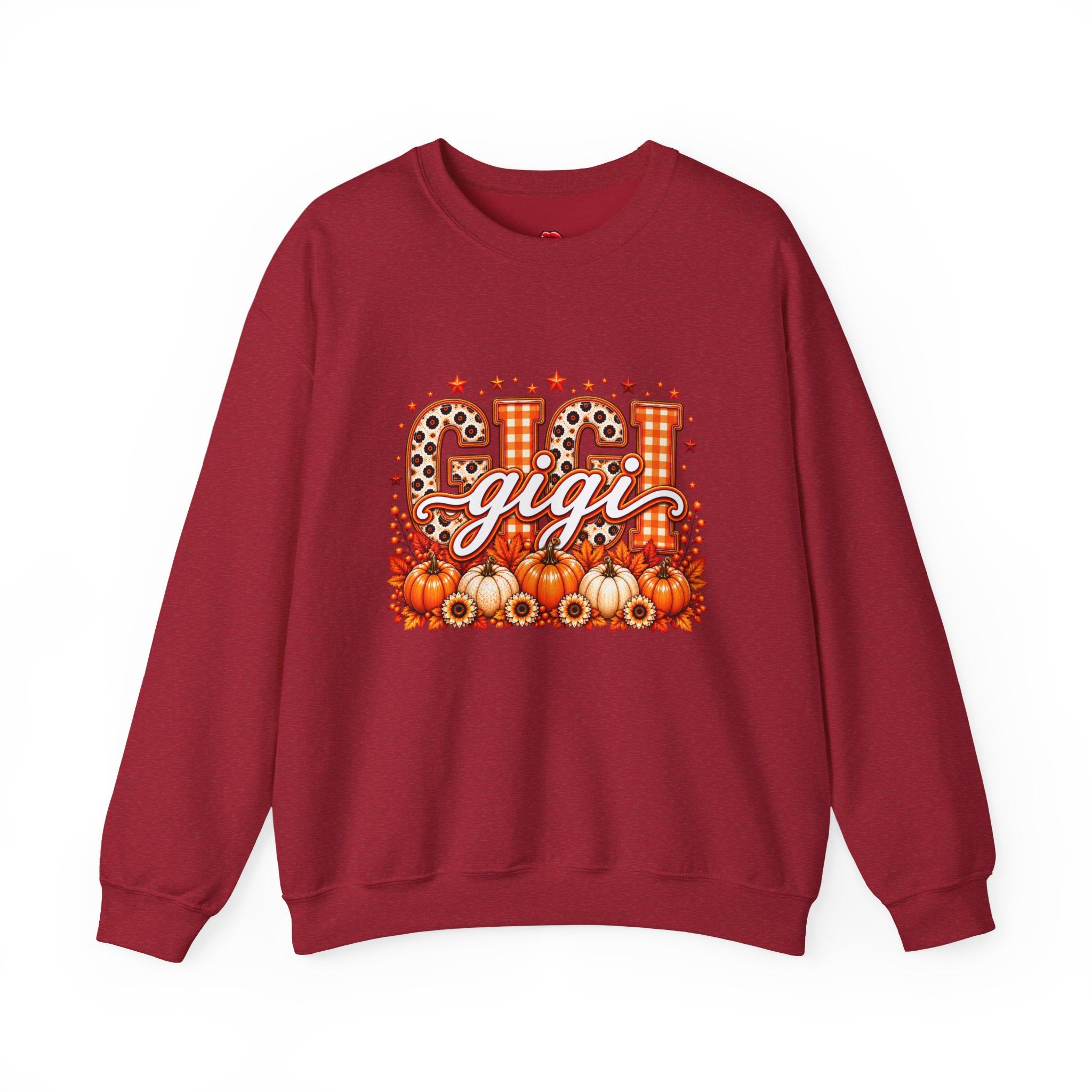 Gigi Fall Pumpkin Crewneck Sweatshirt