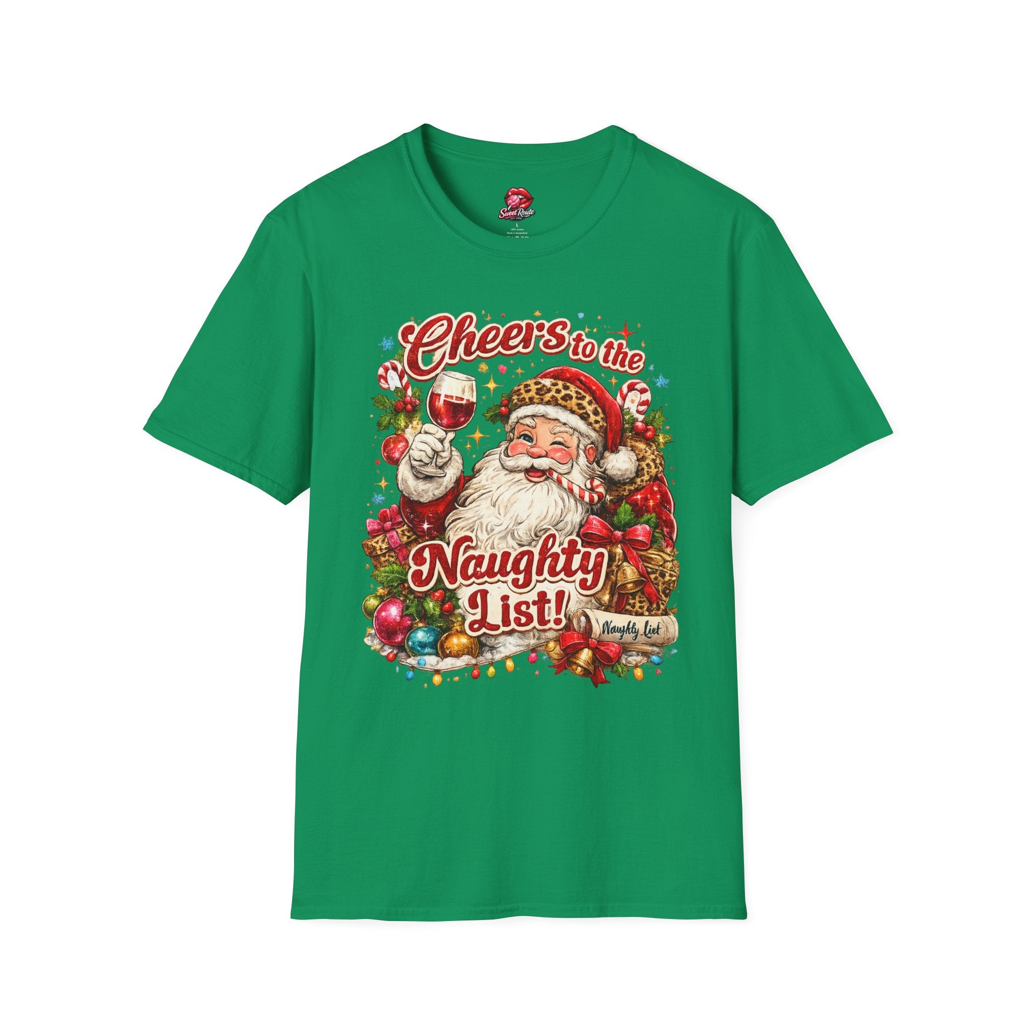 Cheers to the Naughty List T-Shirt