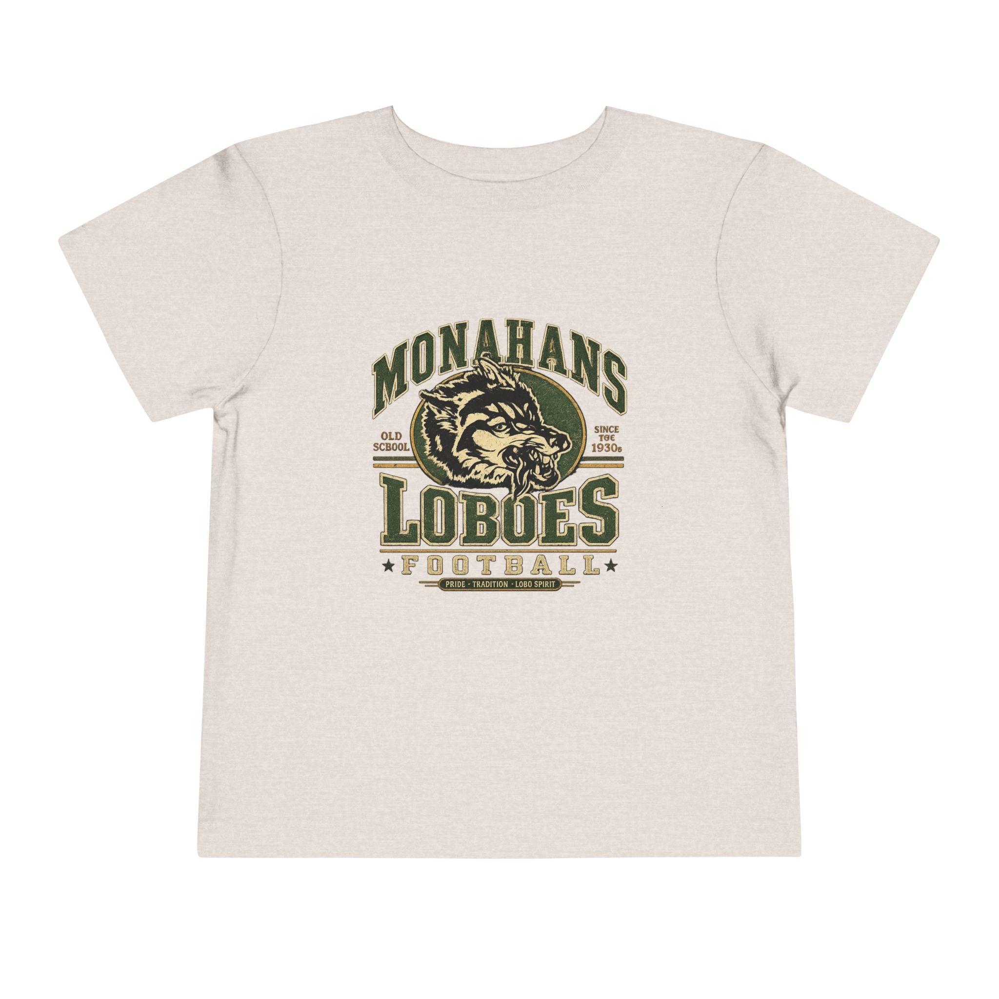 Monahans Loboes Toddler Football Tee