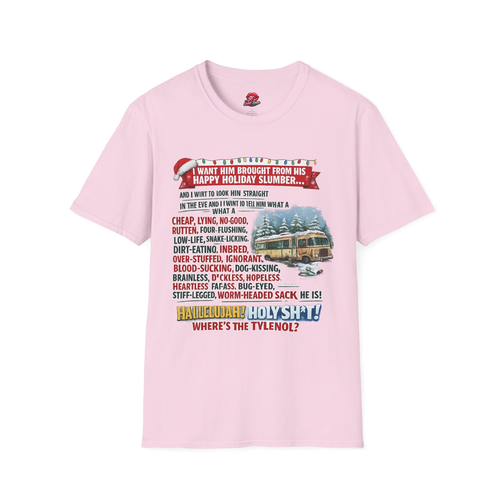 Christmas Vacation 'Happy Holiday Slumber' Graphic T-Shirt