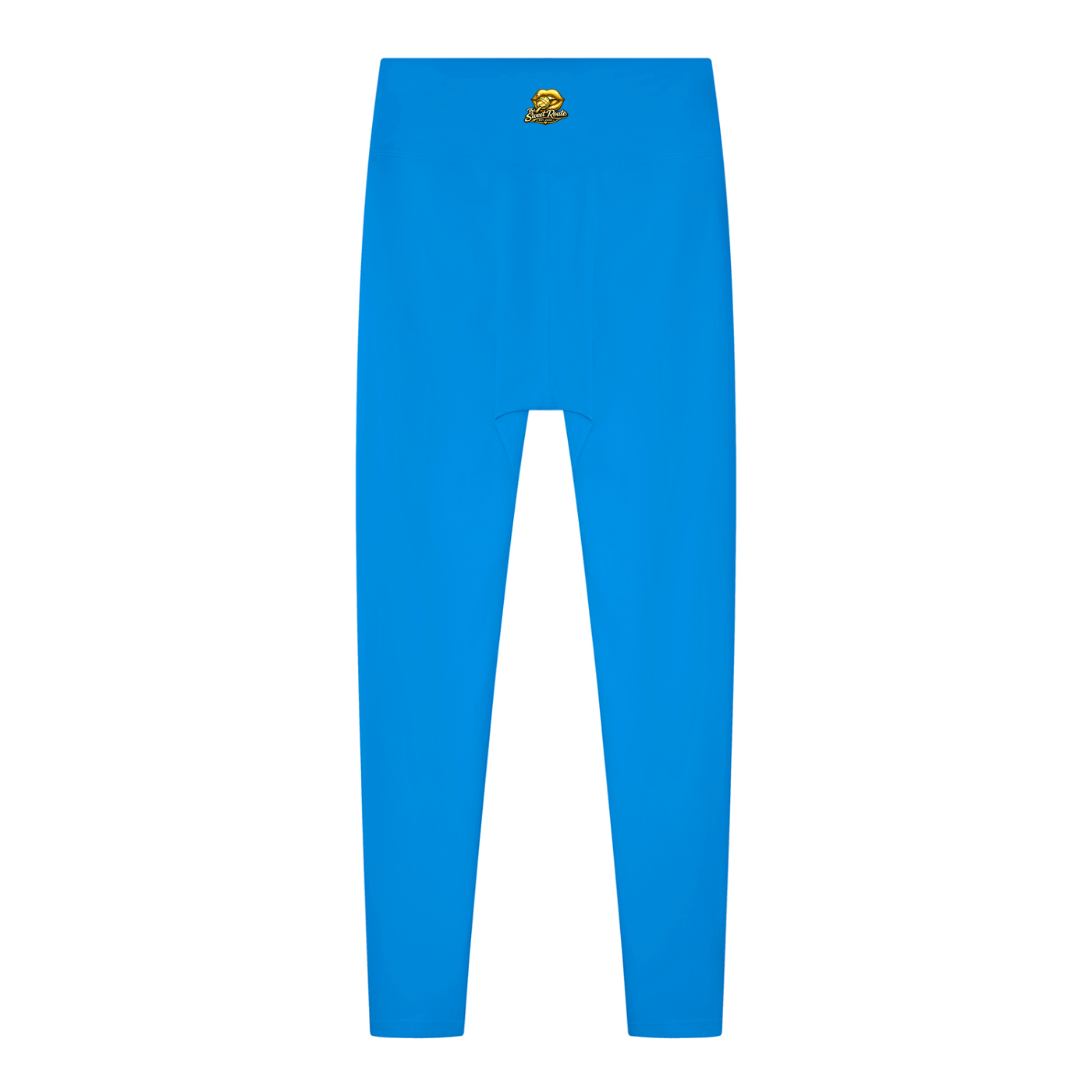 Sweet Route Women's Solid High Rise Leggings