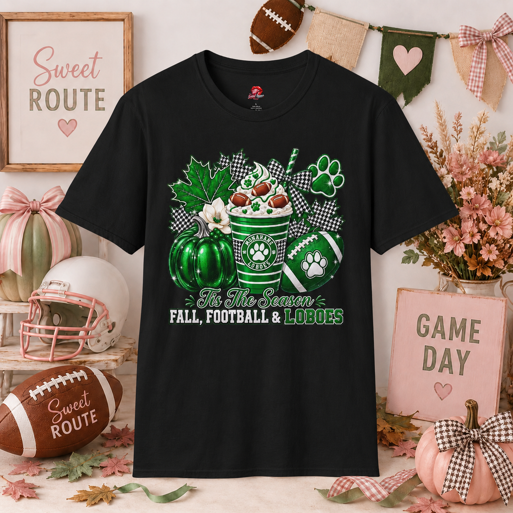 Lobo Football & Paw T-Shirt