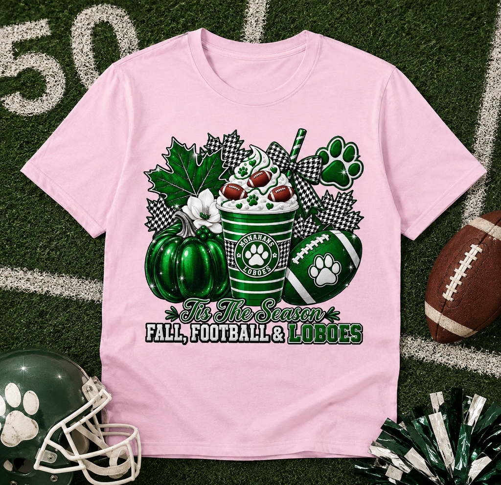 Lobo Football & Paw T-Shirt