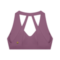 Sweet Route Women's Halter Cropped Sports Bra