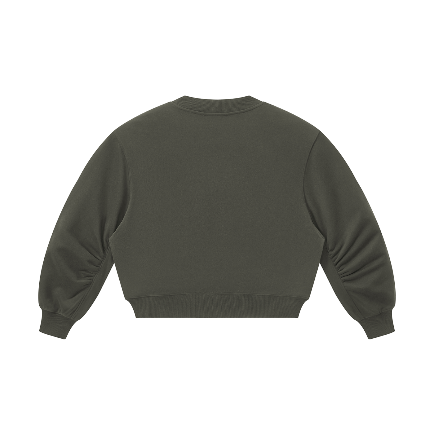 Sweet Route Women’s Crop V-Neck Sweatshirt