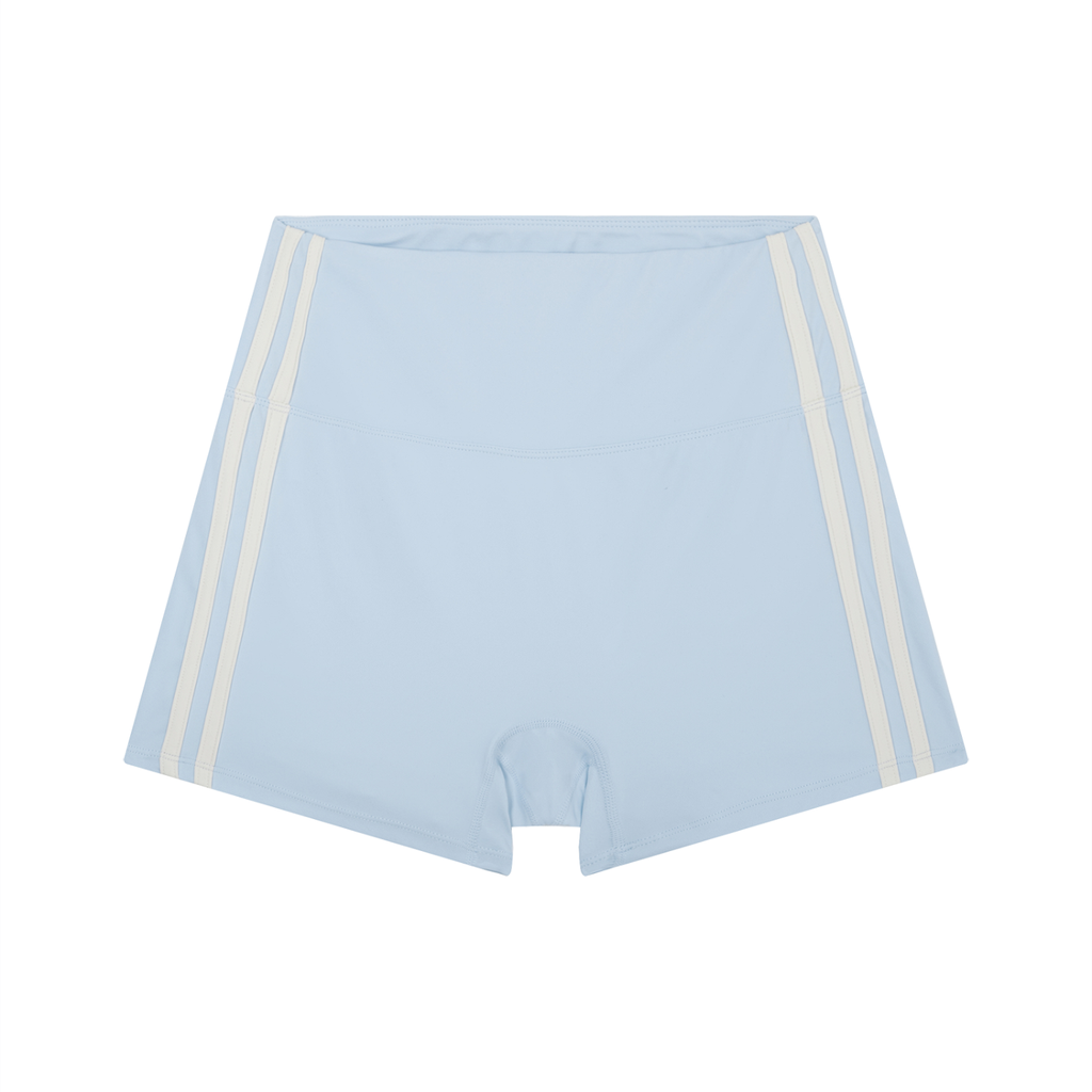Sweet Route Women’s High-Waist Color Block Yoga Shorts