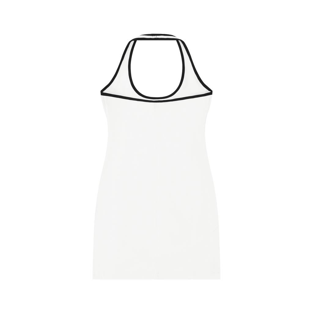 Sweet Route Women's Binding Tight Halter Dress