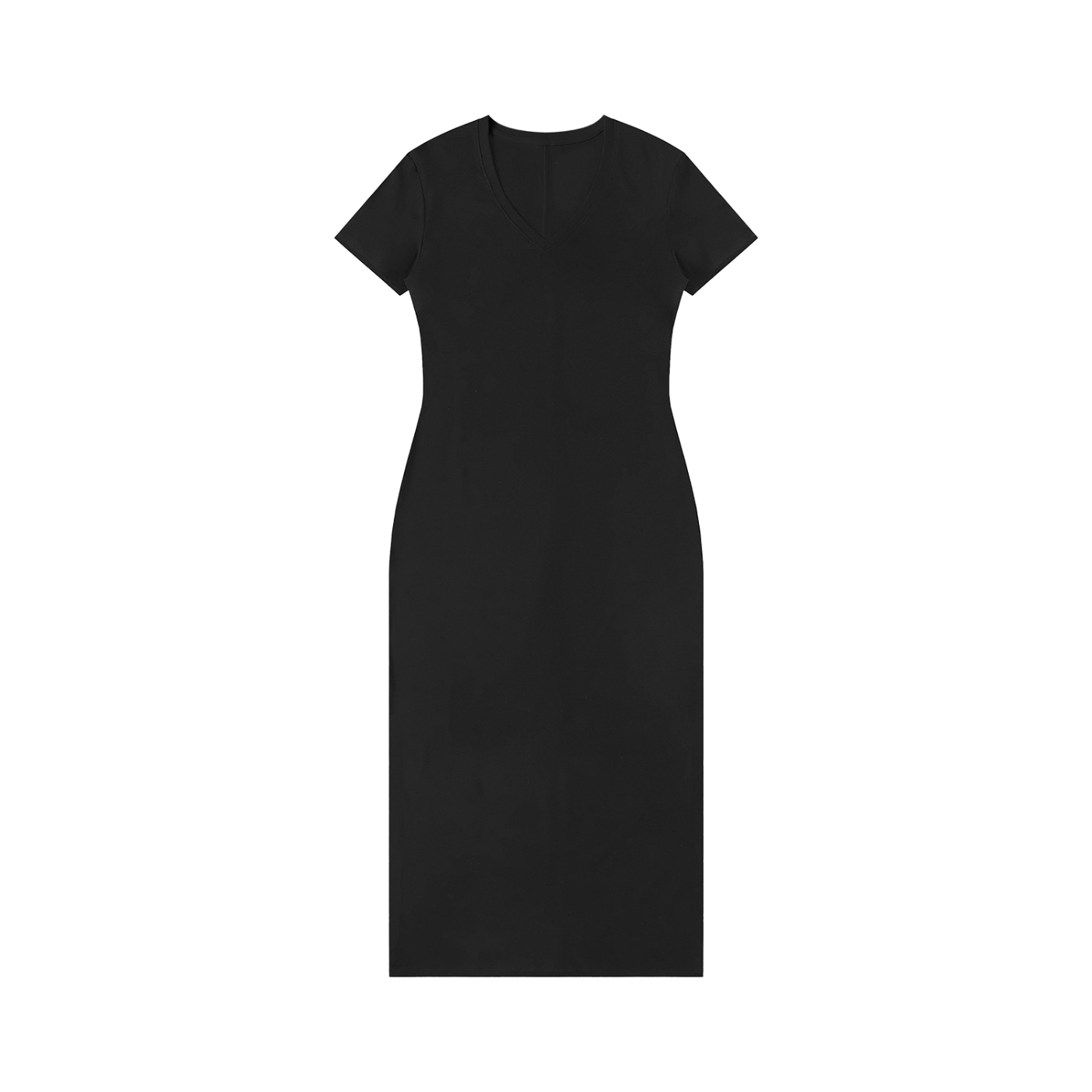 Sweet Route Women's V-Neck Short Sleeve Maxi Dress