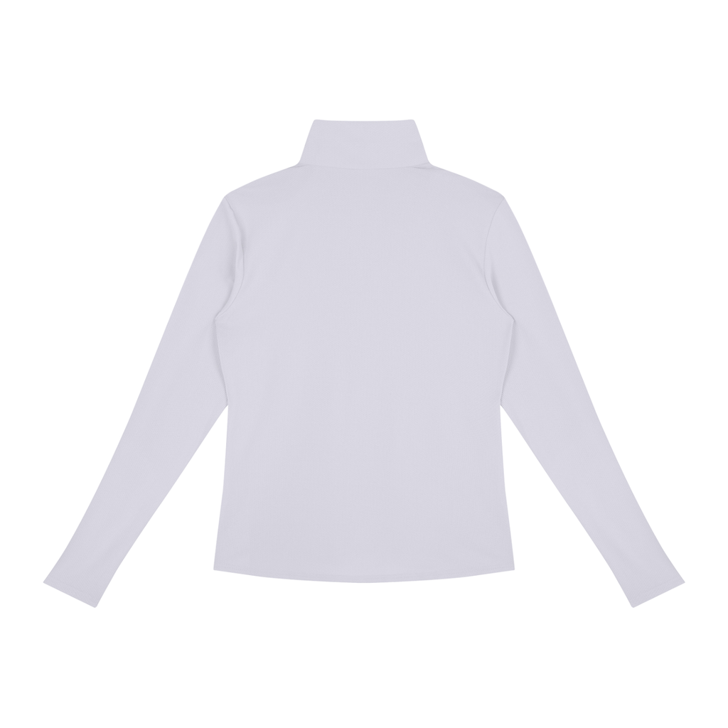 Sweet Route Women's Quarter-Zip Yoga Pullover