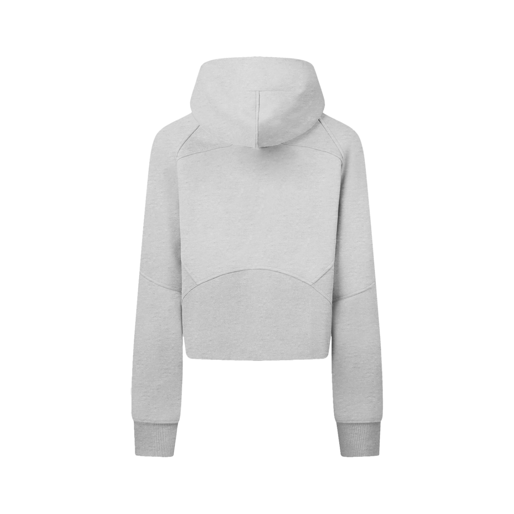 Sweet Route Cropped Zip-Through Hoodie