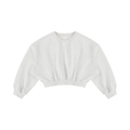 Sweet Route Women's Boxy Cropped Crewneck Sweatshirt