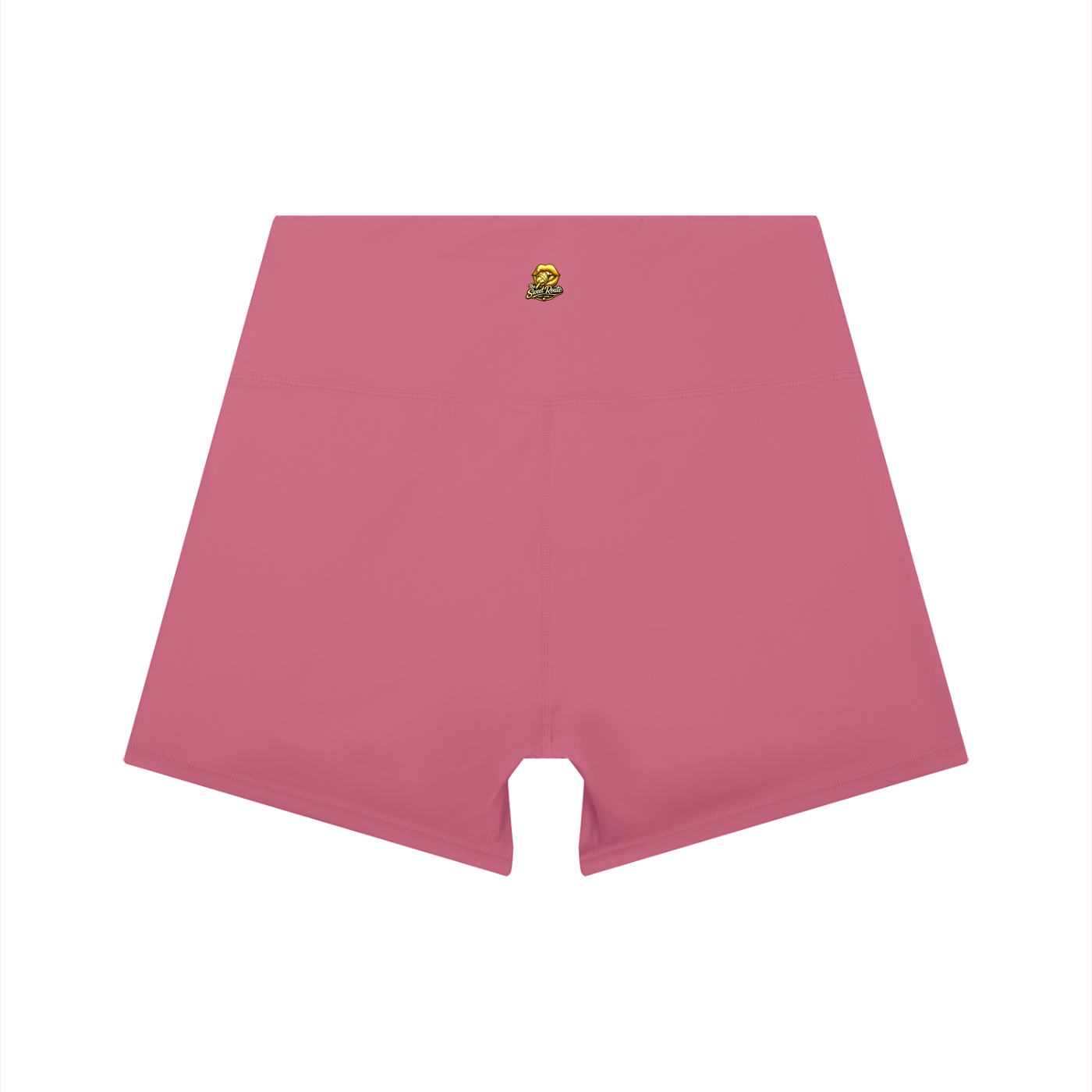Sweet Route Women’s High-Waist Color Block Yoga Shorts