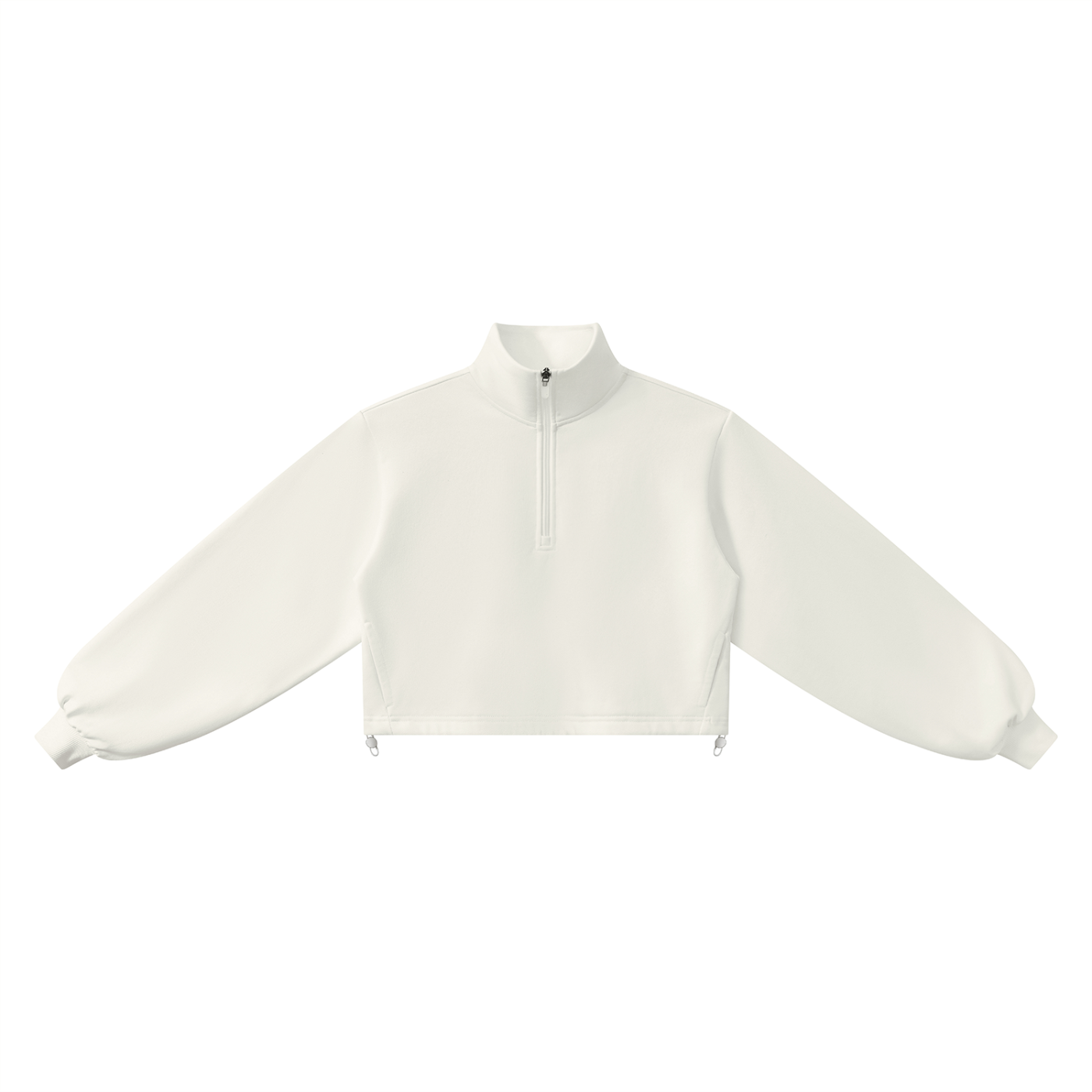Sweet Route Women’s Mock-Neck Quarter-Zip Sweatshirt
