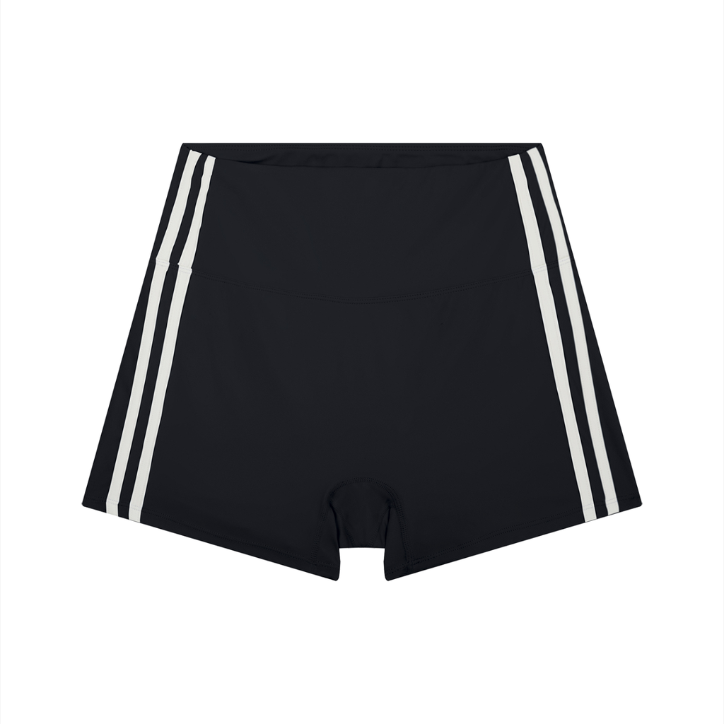 Sweet Route Women’s High-Waist Color Block Yoga Shorts