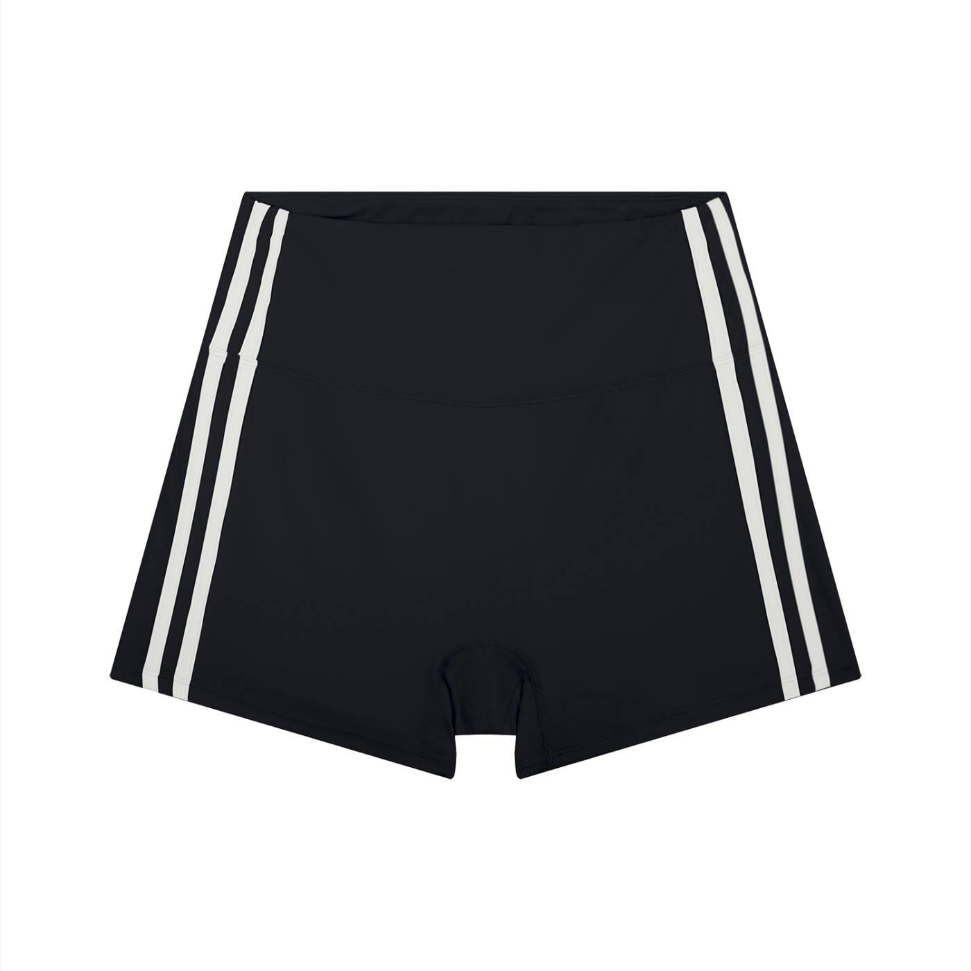 Sweet Route Women’s High-Waist Color Block Yoga Shorts