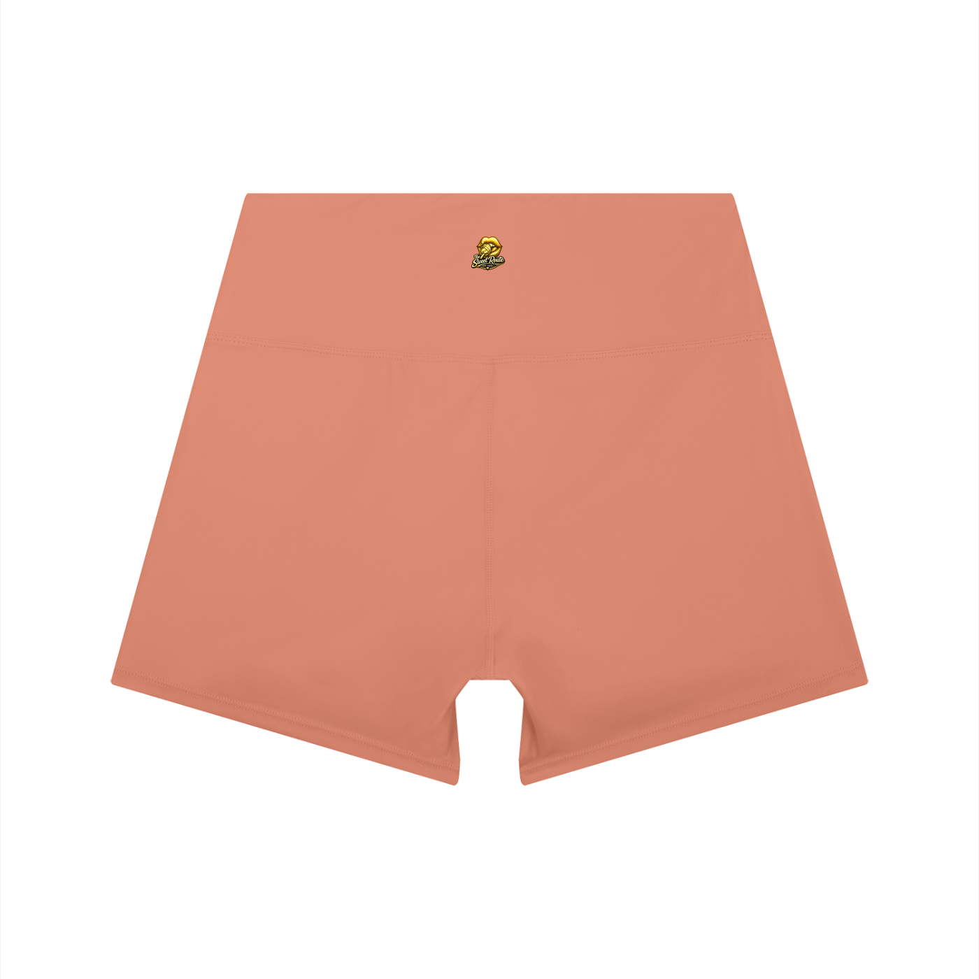 Sweet Route Women’s High-Waist Color Block Yoga Shorts