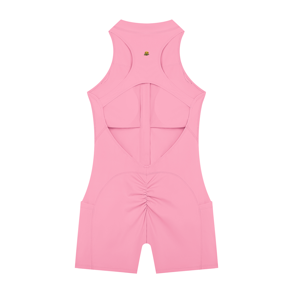 Women’s Quarter-Zip Yoga Romper