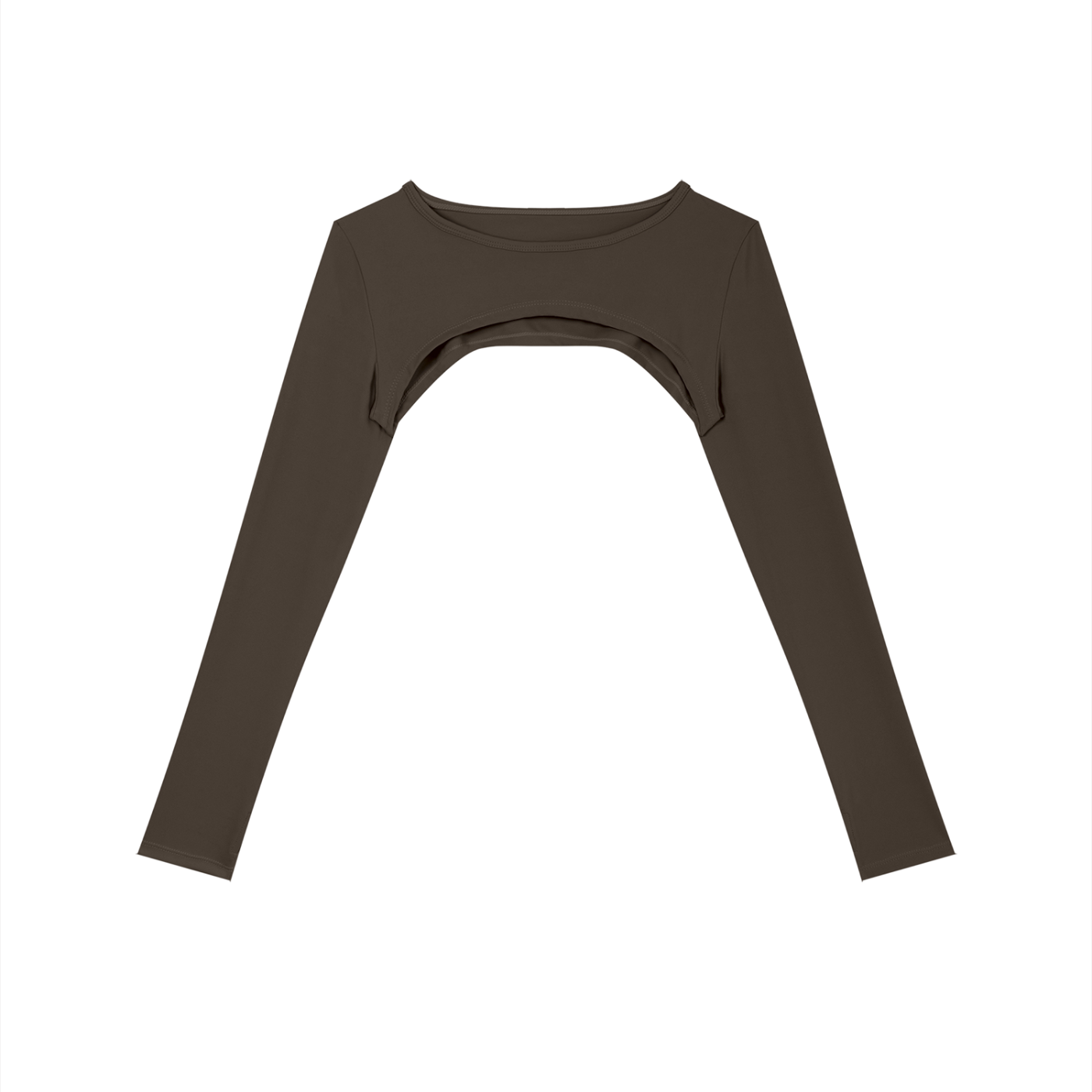 Sweet Route Women’s Cutout Long Sleeve Yoga Shrug
