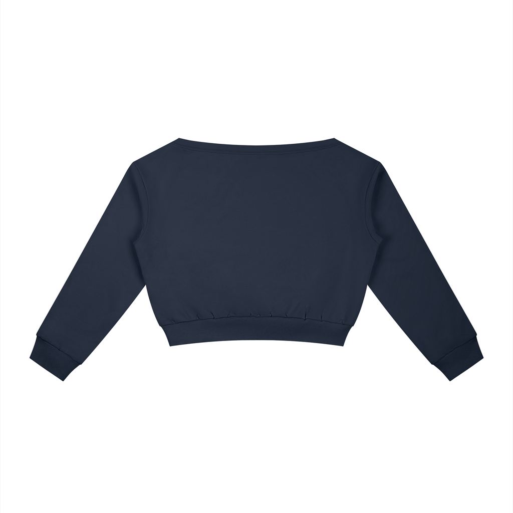Sweet Route Women's Off-Shoulder Sweatshirt