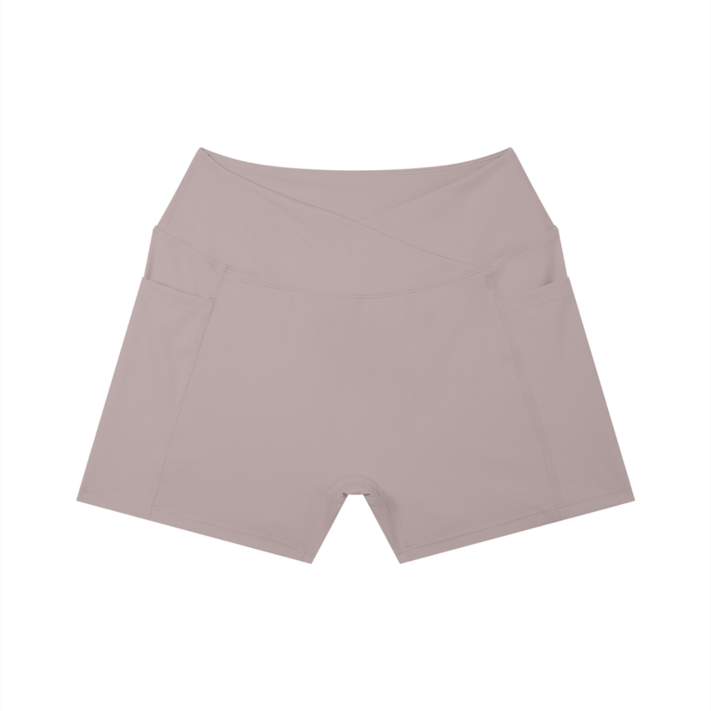 Sweet Route Women’s High Rise Pocket Yoga Shorts