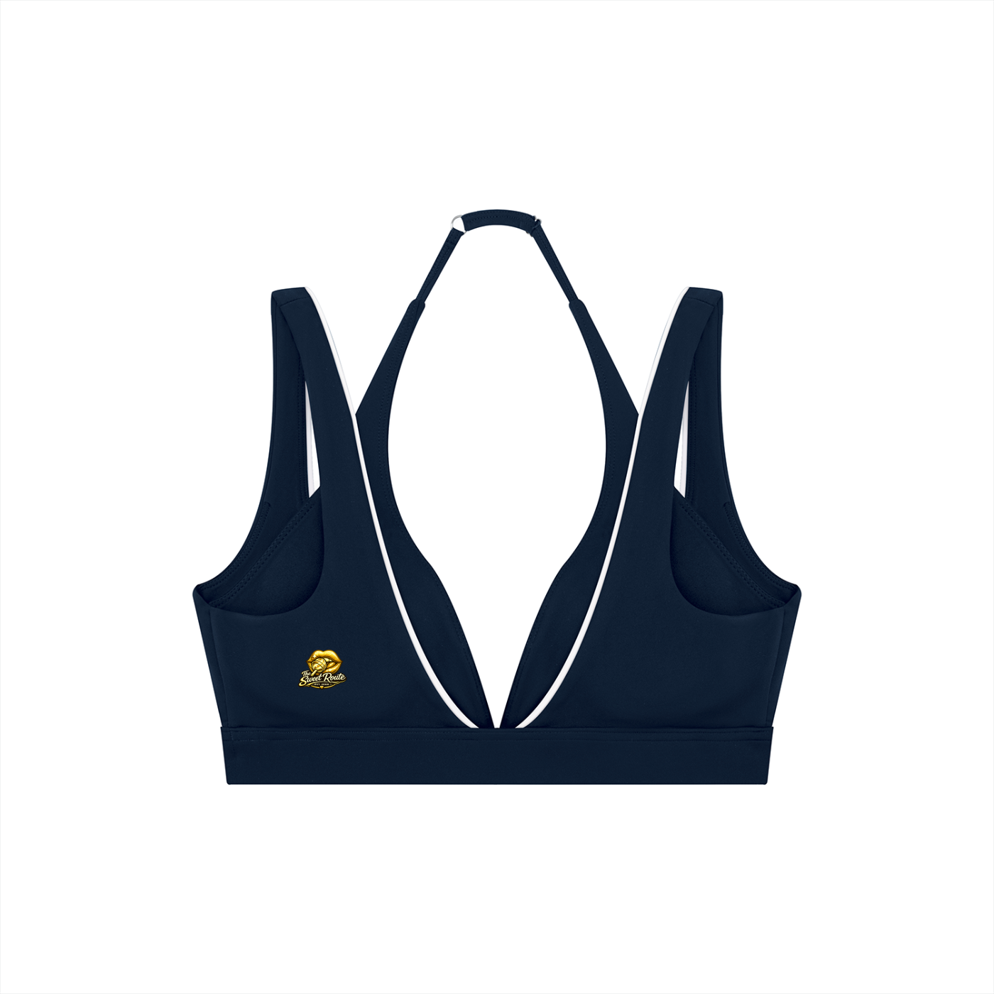 Sweet Route Women’s Halter Neck Yoga Sports Bra