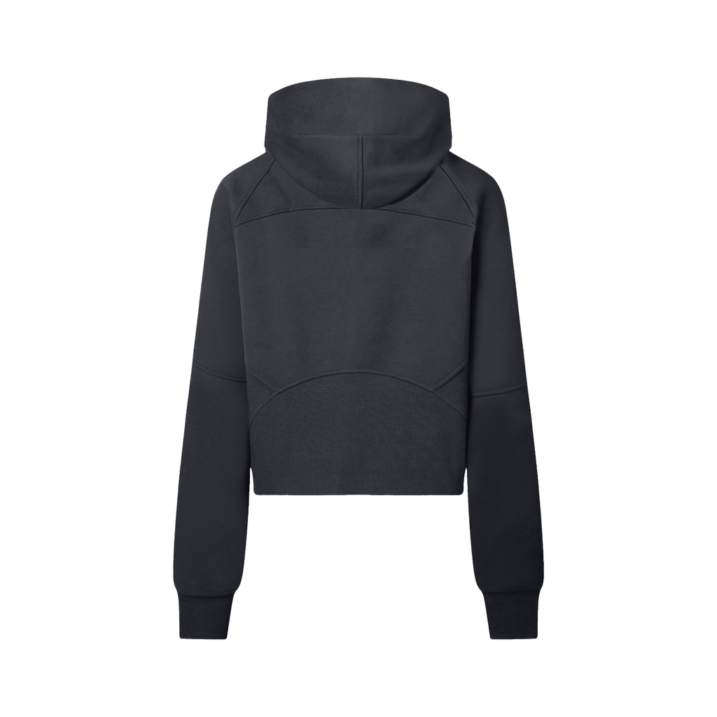 Sweet Route Cropped Half-Zip Hoodie