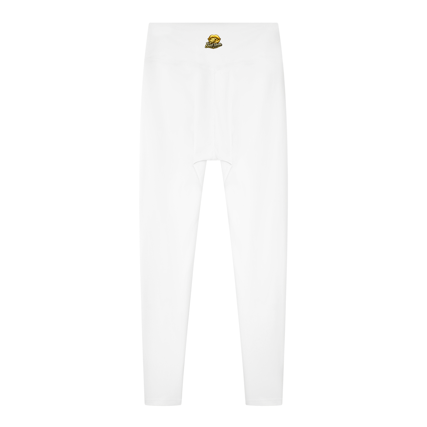 Sweet Route Women's Solid High Rise Leggings