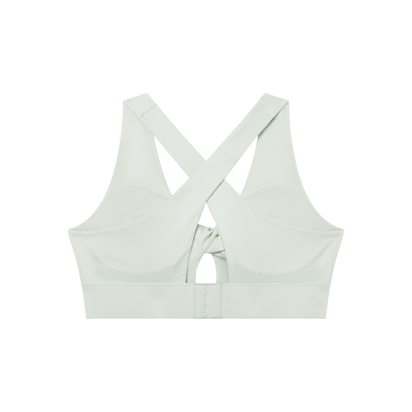 Sweet Route Women's Twist Front V-Neck Sports Bra