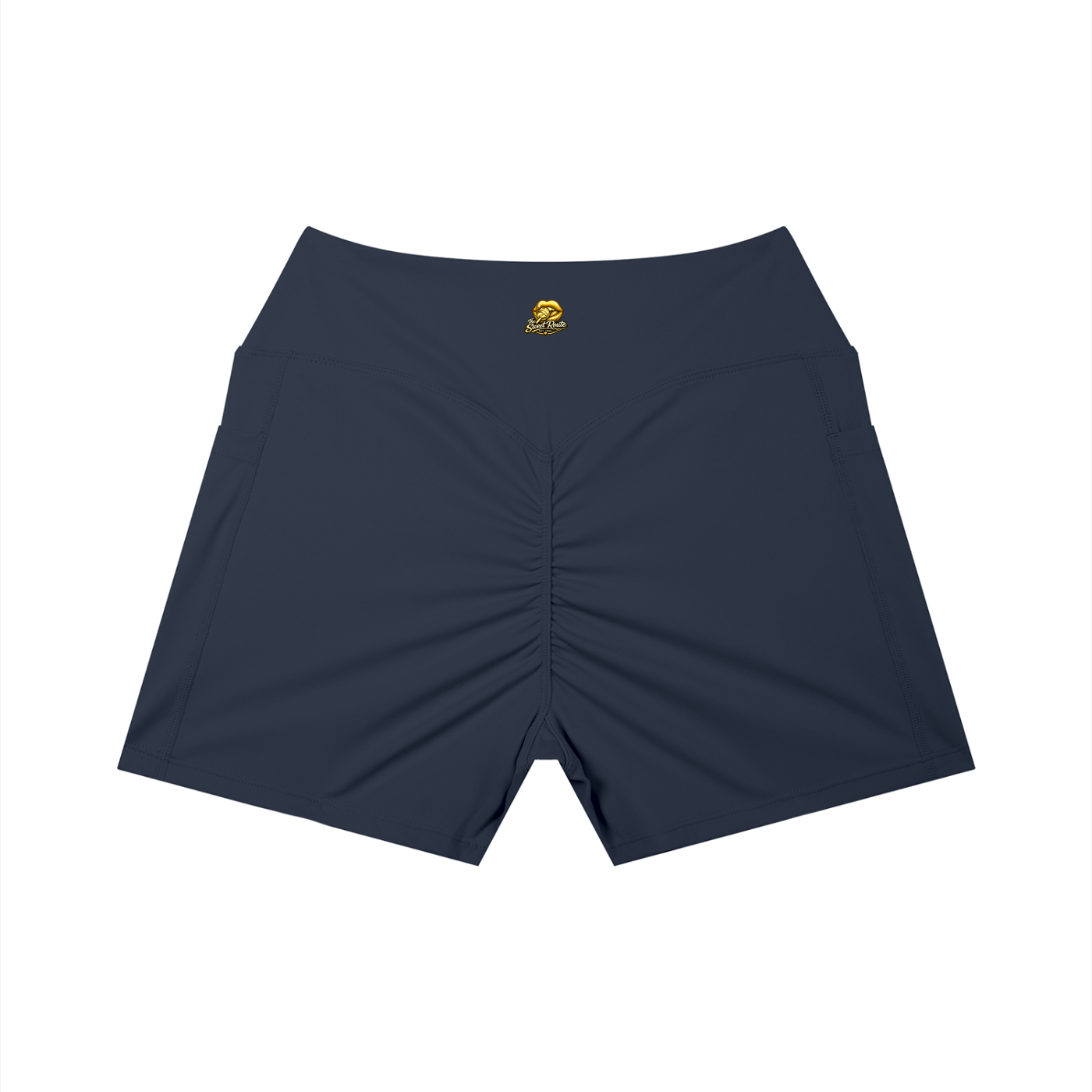 Sweet Route Women’s High Rise Pocket Yoga Shorts
