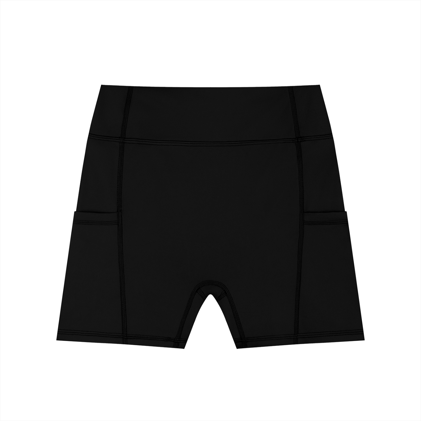 Sweet Route Women's High-Waisted Pocket Biker Shorts