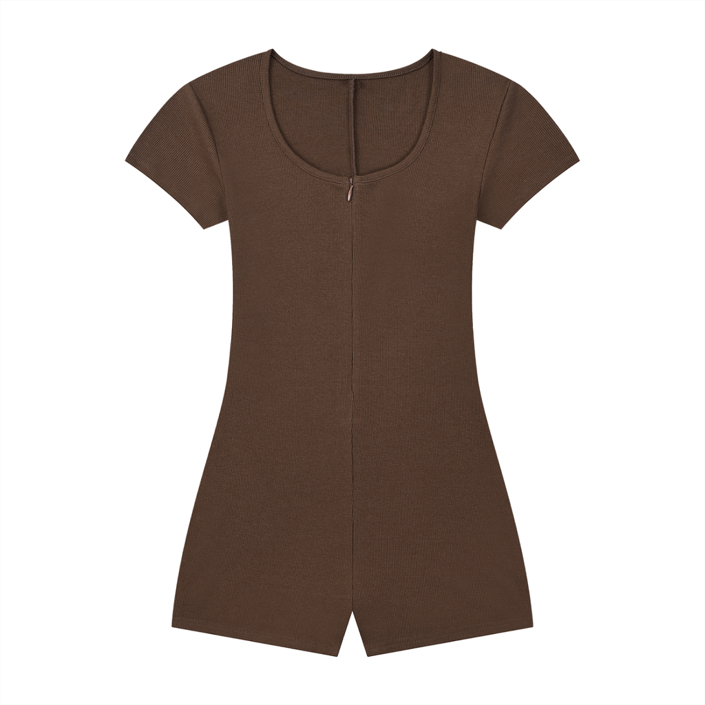 Women's Dual-Function Cape Tie-Waist Romper