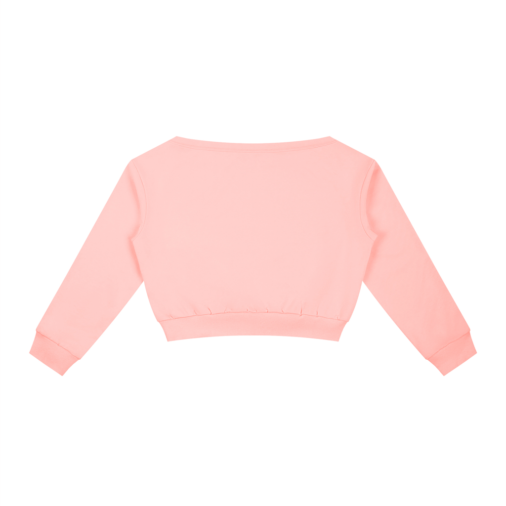 Sweet Route Women's Off-Shoulder Sweatshirt