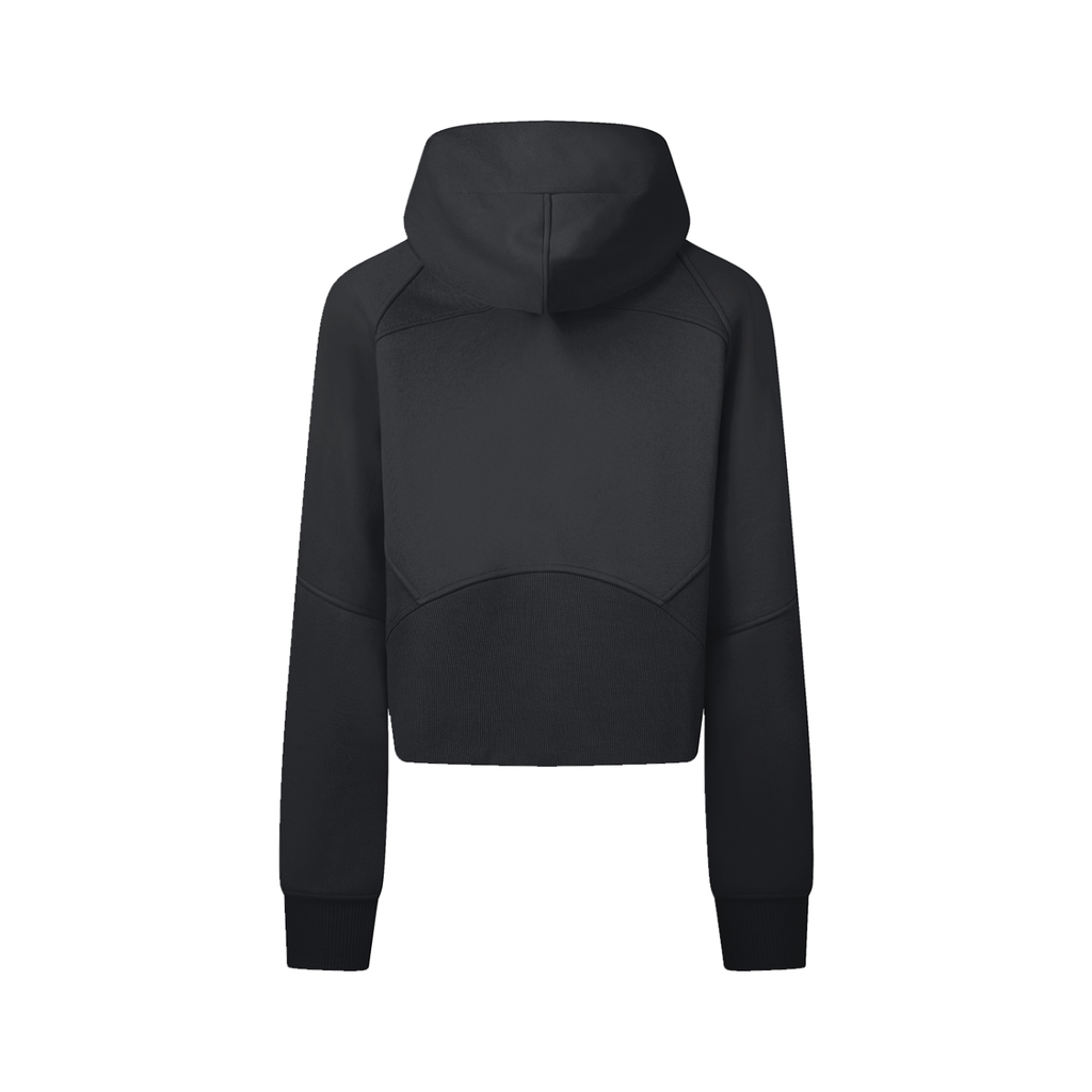 Sweet Route Cropped Zip-Through Hoodie