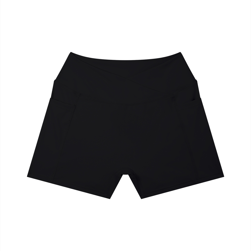Sweet Route Women’s High Rise Pocket Yoga Shorts