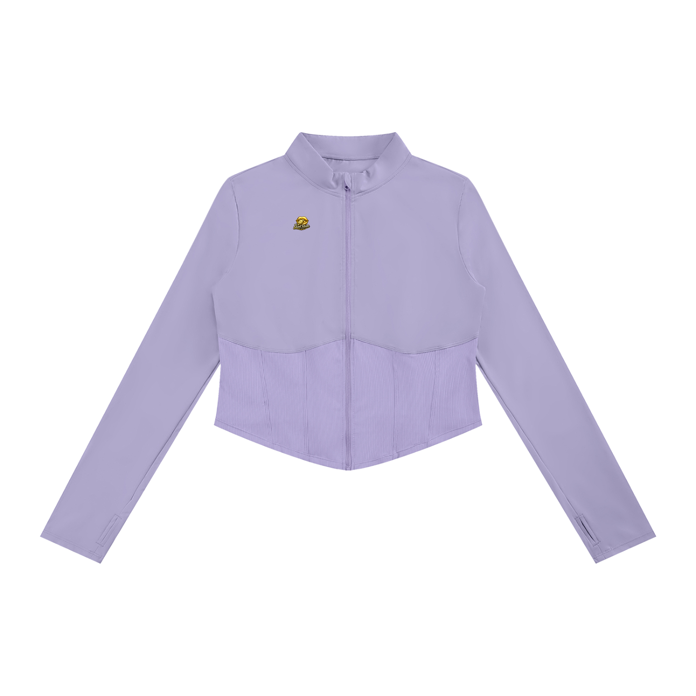 Sweet Route Women's Slim Fit Full-Zip Yoga Jacket
